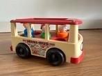 Vintage Fisher Price Mini Bus, Ophalen of Verzenden, Gebruikt