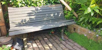 Stadsbankje/parkbankje/tuinbank hardhout beschikbaar voor biedingen