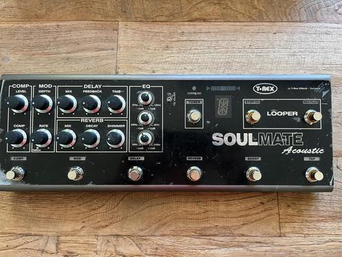 T-rex Soulmate Acoustic multi-effects pedal, Muziek en Instrumenten, Effecten, Zo goed als nieuw, Chorus, Delay of Echo, Reverb