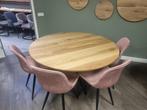 Luxe Cantilever Stoel - Nieuwstaat - Showroommodel - Roze, Kunststof, Overige kleuren, Nieuw, Ophalen of Verzenden