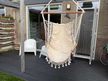 Hangstoel Maranon, kleur ecru beschikbaar voor biedingen
