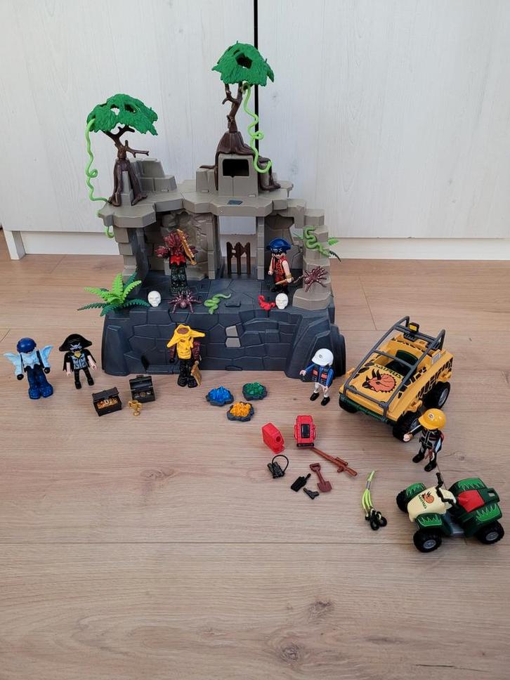 Playmobil 4842 Schattentempel met extra accessoires, Kinderen en Baby's, Speelgoed | Playmobil, Zo goed als nieuw, Ophalen of Verzenden