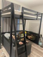 Zo goed als nieuw hoogslaper 2 persoons., Huis en Inrichting, Slaapkamer | Stapelbedden en Hoogslapers, Ophalen, Eenpersoons, Zo goed als nieuw