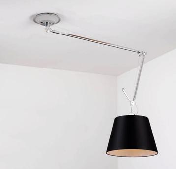 Artemide Tolomeo Sospensione Decentrata zwarte kap nieuw beschikbaar voor biedingen