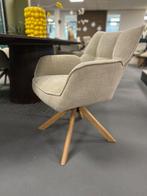 Beige stoel - eetkamerstoel beige - stoelen beige, Ophalen, Bruin, Nieuw, Stof