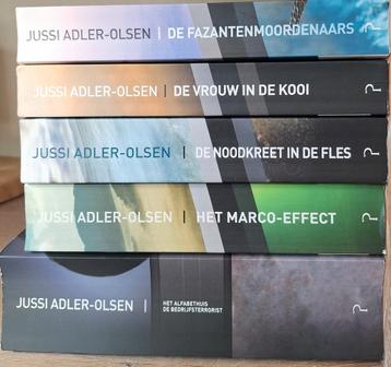 6 titels van Jussi Adler-Olsen. voor € 12,50.  beschikbaar voor biedingen