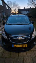 Chevrolet Spark 1.0 Bifuel 2010 Zwart. LPG!, Auto's, 15 km/l, Zwart, 4 cilinders, Zwart