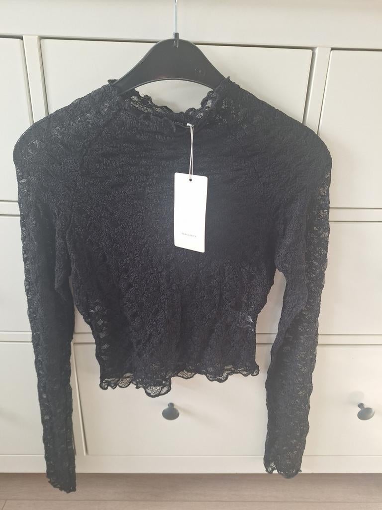 Vera & Lucy kanten top - Maat M - Nieuw, Maat 38/40 (M), Zwart, Nieuw, Ophalen of Verzenden
