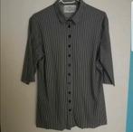 Helena Hart blouse travelstof L, Maat 42/44 (L), Zo goed als nieuw, Grijs, Helena Hart