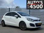 Kia Rio 1.2 CVVT World Cup Edition 5Drs Navi!, Gebruikt, 4 cilinders, Wit, Origineel Nederlands