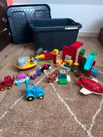 Diverse set Duplo met dieren, trein en boerderij, Ophalen, Gebruikt, Duplo