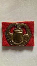 Baretembleem Regiment Infanterie, Ophalen of Verzenden, Landmacht, Nederland, Embleem of Badge