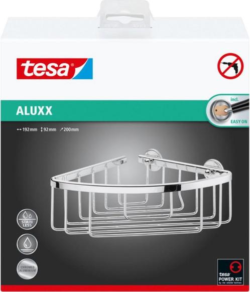 Tesa aluxx  hoekdoucherekje Nieuw in doos, Huis en Inrichting, Badkamer | Badtextiel en Accessoires, Nieuw, Overige typen, Zwart