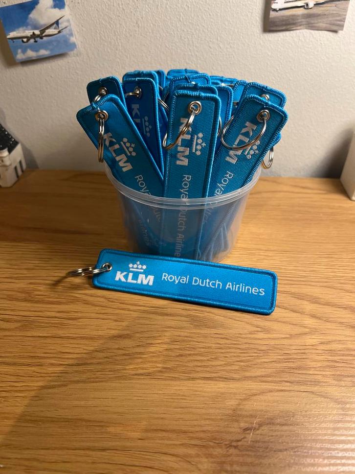 ✈️🛫Nieuwe KLM Sleutelhangers, Verzamelen, KLM Huisjes, Nieuw, Paleis of Waag, Ophalen of Verzenden