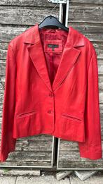 Rood leren jasje Arma Collection, Kleding | Dames, Jasjes, Kostuums en Pakken, Maat 42/44 (L), Ophalen of Verzenden, Zo goed als nieuw