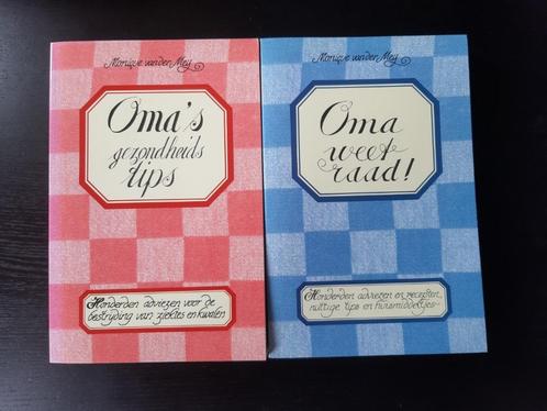 Oma weet Raad en Oma's Gezondheidstips van Monique van der M, Boeken, Gezondheid, Dieet en Voeding, Zo goed als nieuw, Overige typen