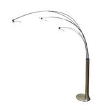 Vintage Adda vloerlamp met flexibele armen chromen booglamp, Huis en Inrichting, Ophalen, Zo goed als nieuw, Nvt, Minder dan 100 cm