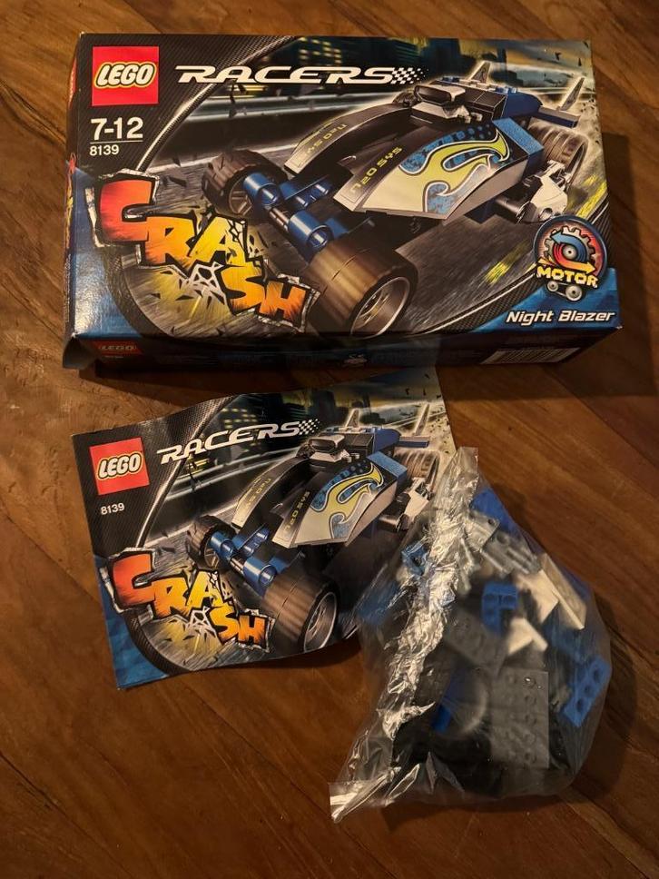 LEGO Racers Power Night Blazer - 8139, Kinderen en Baby's, Speelgoed | Duplo en Lego, Zo goed als nieuw, Lego, Complete set, Ophalen of Verzenden