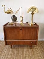 Vintage ladekastje met ronde greep 70s, Huis en Inrichting, Kasten | Ladekasten, Ophalen, Minder dan 50 cm, Gebruikt, 1 of 2 laden