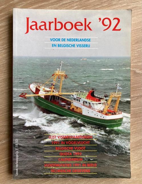 Jaarboek '92 voor de Nederlandse en Belgische Visserij, Verzamelen, Scheepvaart, Zo goed als nieuw, Boek of Tijdschrift, Motorboot