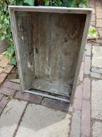 Zinken bak., Tuin en Terras, Bloembakken en Plantenbakken, Ophalen, Rond, Metaal, Minder dan 30 cm