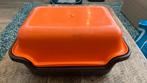 Vintage oranje/bruin curver aardappelbak, Ophalen of Verzenden, Gebruikt