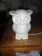 TE KOOP NIEUWE  PORSELEINEN UIL MET VERLICHTING, Verzamelen, Beelden en Beeldjes, Ophalen of Verzenden, Nieuw, Overige typen
