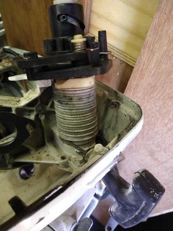 Startmechanisme 5-6-7.5 en 8pk voor Johnson Evinrude. beschikbaar voor biedingen