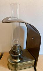DHR Holland scheepslamp olielamp koper met glas en lont, Ophalen of Verzenden
