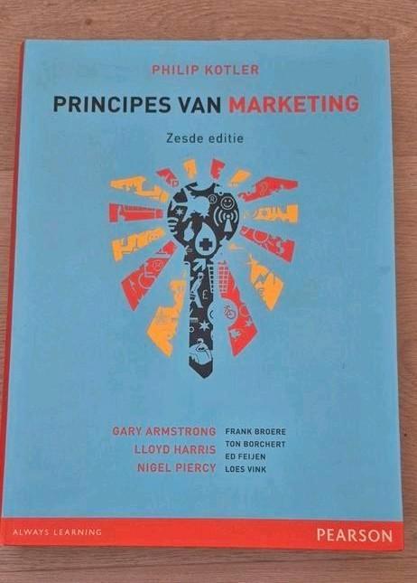 Principes van Marketing - Kotler, Armstrong, Boeken, Economie, Management en Marketing, Ophalen of Verzenden