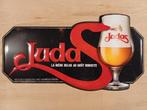 Judas Bier Reclamebord Metaal Met Reliéf, Verzamelen, Ophalen, Nieuw, Reclamebord, Plaat of Schild, Heineken