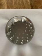 Glazen bol met luchtbellen, Huis en Inrichting, Woonaccessoires | Overige, Ophalen of Verzenden, Zo goed als nieuw