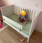 SUNDVINK babybed wit, 60x120., Ophalen, Zo goed als nieuw, Minder dan 140 cm, Minder dan 70 cm