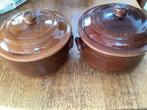 Unox bruine stoofpot met deksel, Ophalen of Verzenden, Zo goed als nieuw, Overige materialen, Overige typen