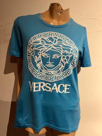 Versace Shirt Maat L - ZGAN geborduurd embleem beschikbaar voor biedingen