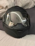 Scorpion exo tech evo systeemhelm M + zilver vizier, Overige merken, M, Systeemhelm, Ophalen of Verzenden