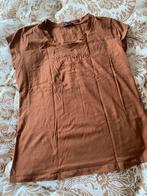 Bruin Basic Shirt, Bruin, Maat 46/48 (XL) of groter, Ophalen of Verzenden, Zo goed als nieuw