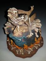 Uniek Fantasy/Horror Beeldje: Heksenketel met Skelet/Heks, Ophalen of Verzenden