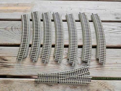 Roco geolinerails met stukjes eraf., Hobby en Vrije tijd, Modeltreinen | H0, Gebruikt, Rails, Gelijkstroom, Roco, Ophalen of Verzenden