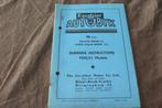 Excelsior 98cc Luxe S1 Super G2 1950 /51 instruction manual, Motoren, Ophalen of Verzenden, Overige merken