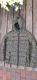 Cars winterjas meisje mt 14/164 panterprint olijf groen, Meisje, Ophalen of Verzenden, Zo goed als nieuw, Cars