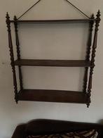 Mahonie wand etagere, Huis en Inrichting, Woonaccessoires | Wandplanken en Boekenplanken, Ophalen, Gebruikt