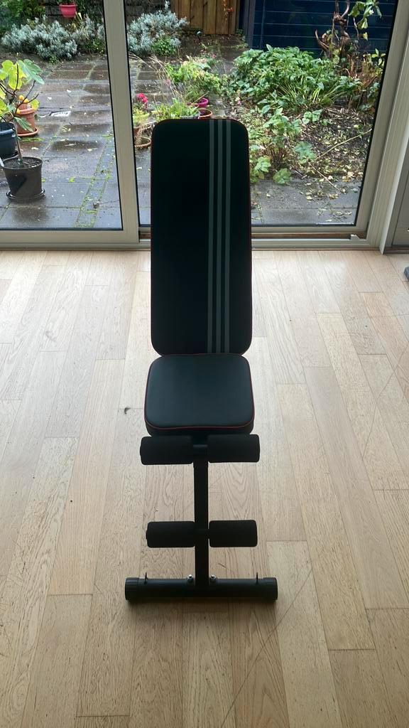 Verstelbare fitnessbank, Sport en Fitness, Fitnessmaterialen, Zo goed als nieuw, Fitnessbank, Ophalen