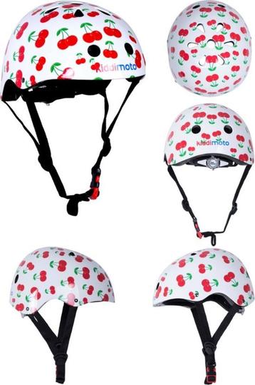 KINDERFIETSHELM KIDDIMOTO CHERRY MAAT M  VAN 45 VOOR - 14.95 beschikbaar voor biedingen