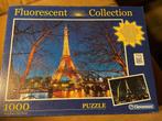 Clementoni legpuzzel 1000 stukjes Eiffeltoren, Ophalen of Verzenden, 500 t/m 1500 stukjes, Zo goed als nieuw, Legpuzzel