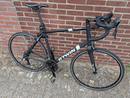 Racefiets Decathlon BTWIN Maat XL, Fietsen en Brommers, Fietsen | Racefietsen, Gebruikt, Overige merken, Meer dan 20 versnellingen