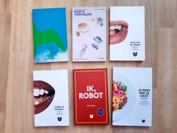 Nederland Leest, 6 boeken (2014-2018) beschikbaar voor biedingen