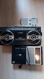 Div radio's vintage gründig Philips itt, Audio, Tv en Foto, Radio's, Ophalen of Verzenden