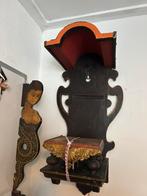 Antieke stoelklok kast ., Ophalen