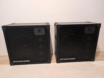 2x Dynacord PFE 150 Fullrange PA Speakers 400 / 800 watt beschikbaar voor biedingen